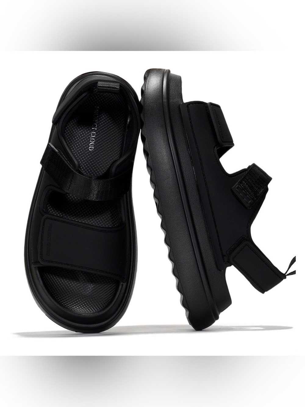 Project Cloud Platform Sandals Size 8